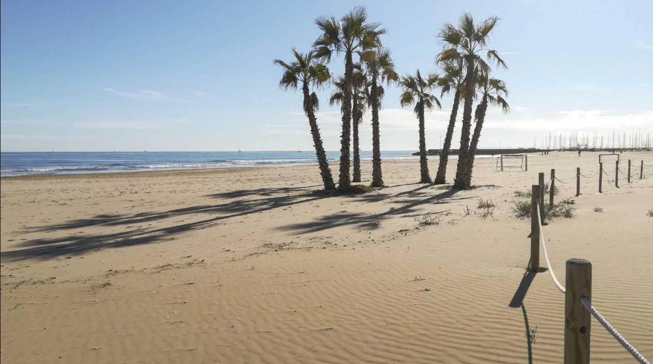 Apartamentos Con Terraza Frente Al Mar By Color Flats Canet d'En Berenguer Luaran gambar